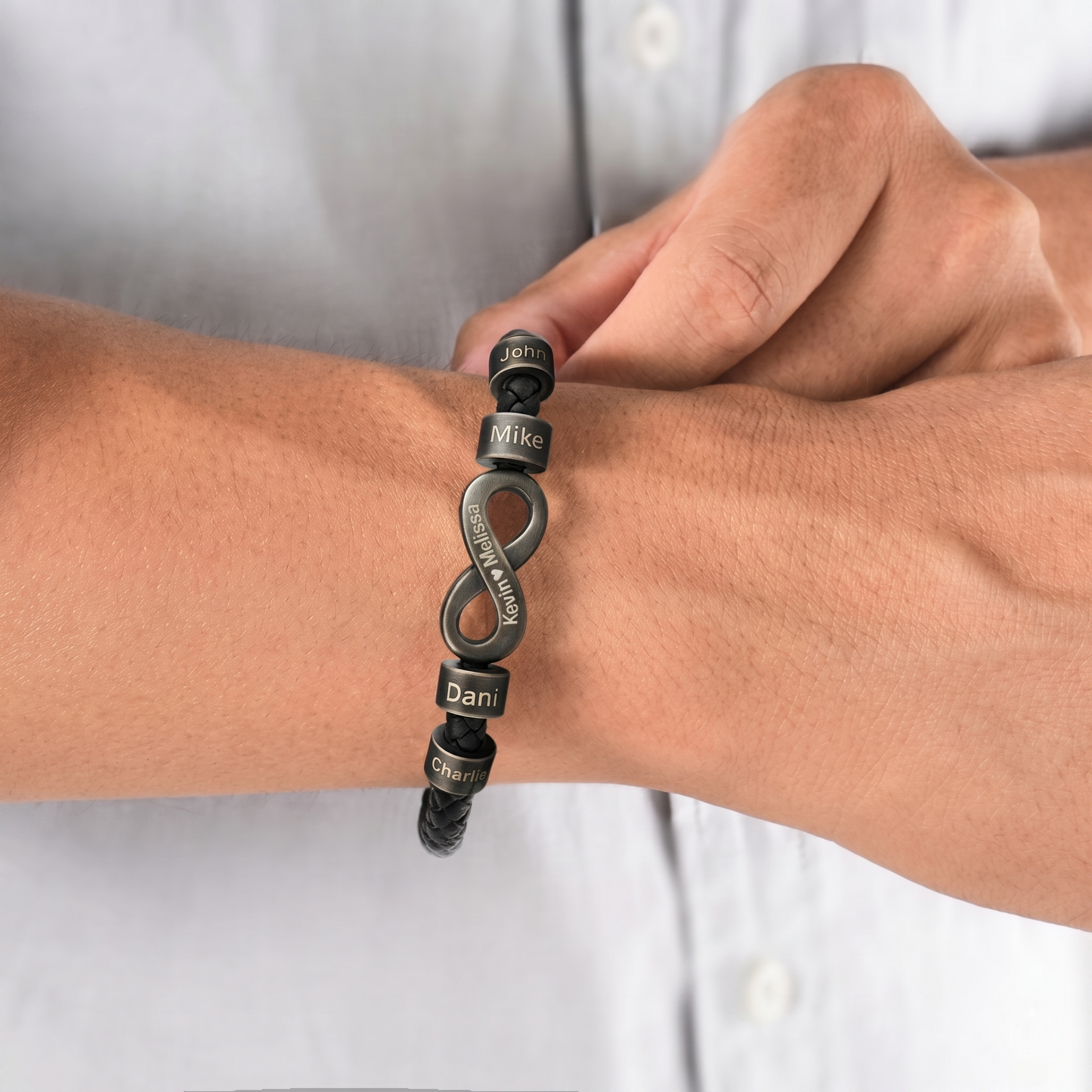 Infinity Bond Name Bracelet
