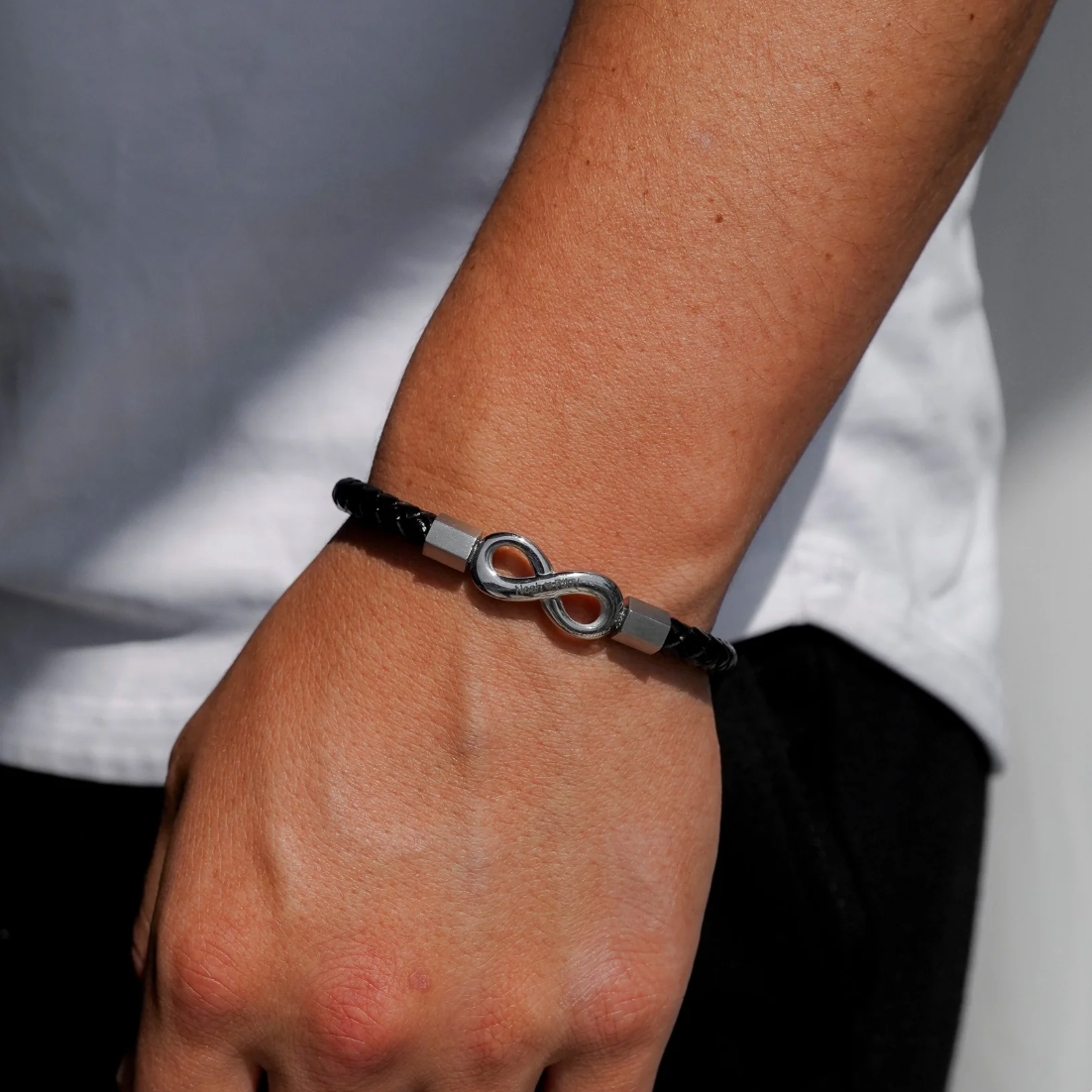 "To My Man" Engraved Bracelet