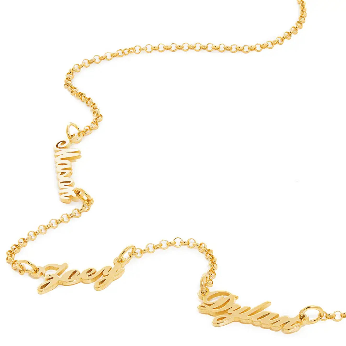 Multiple Name Necklace