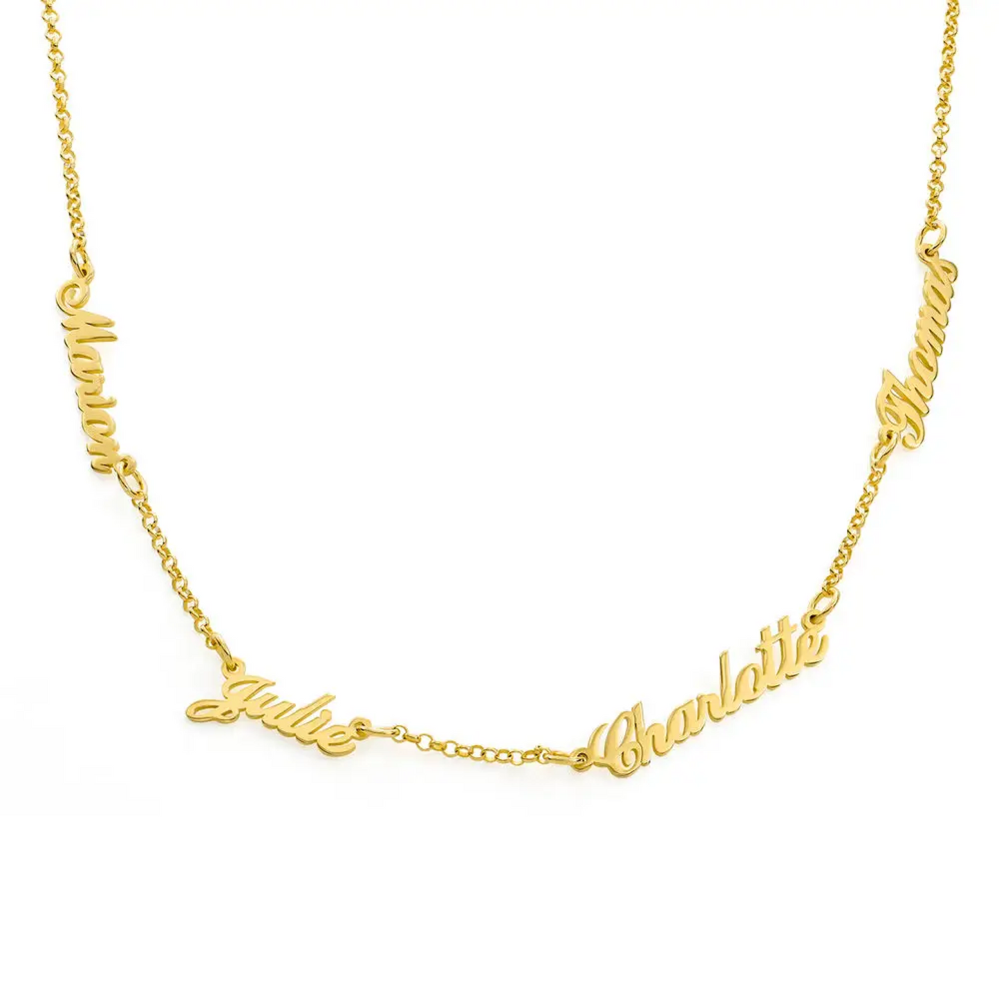Multiple Name Necklace