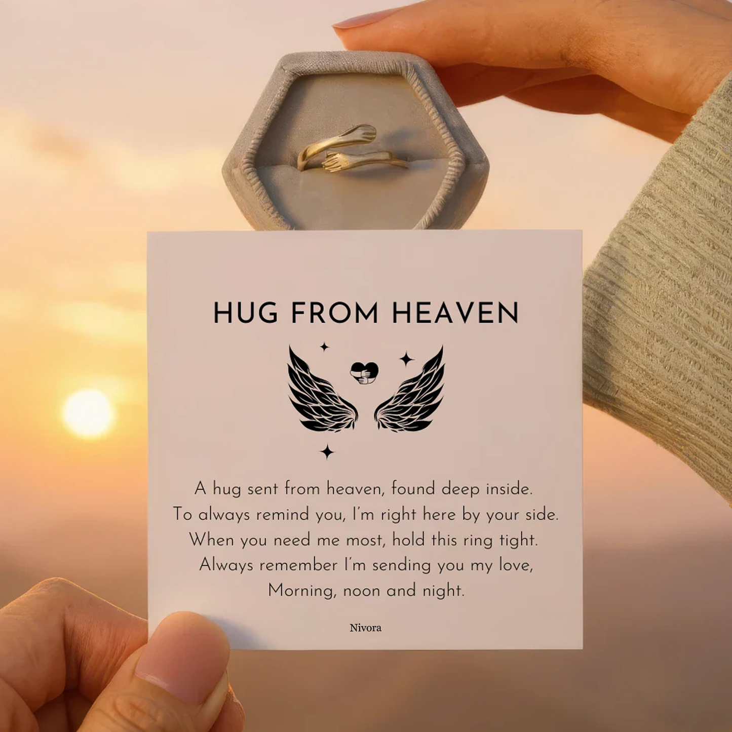 Wrapped in Love - Hug Ring