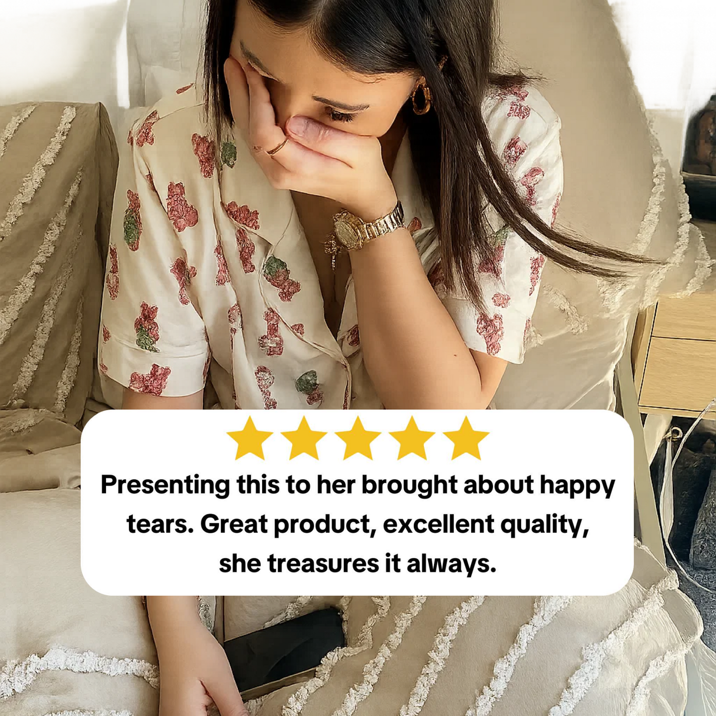 'Love from Mum' Ring for Daughter