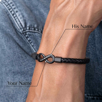 "To My Husband" Personalized Bracelet