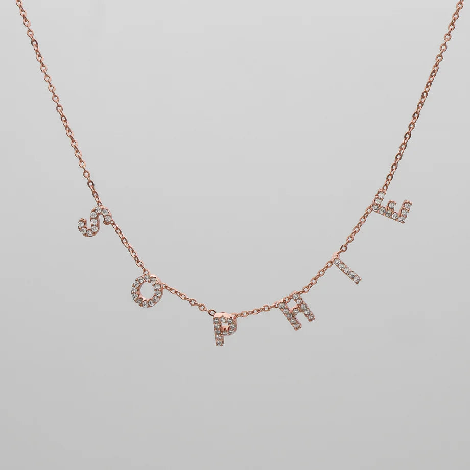 Diamond Name Necklace