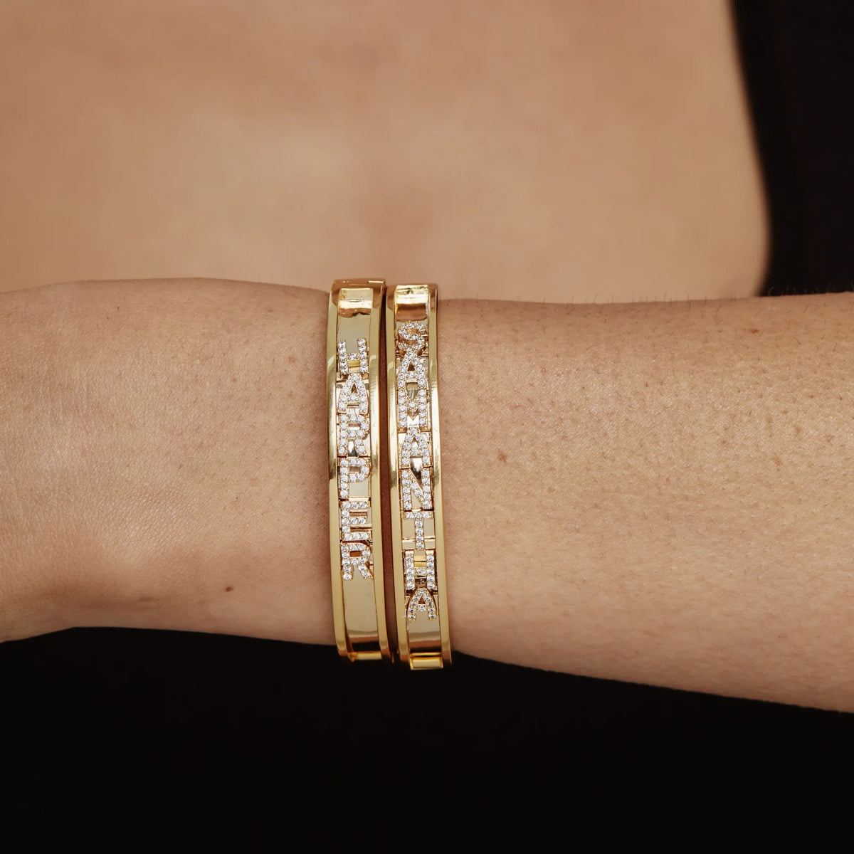 Personalized Name Glide Bracelet