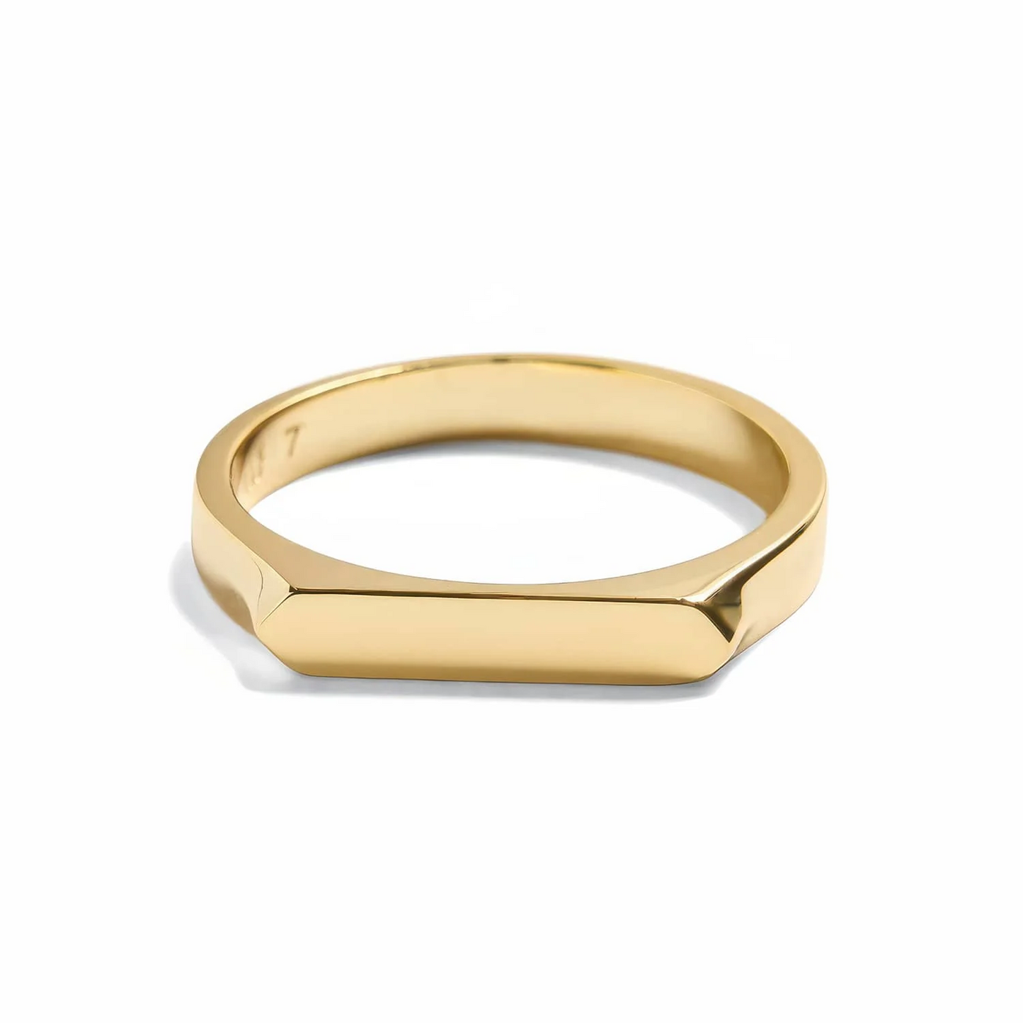 Engravable Bar Ring