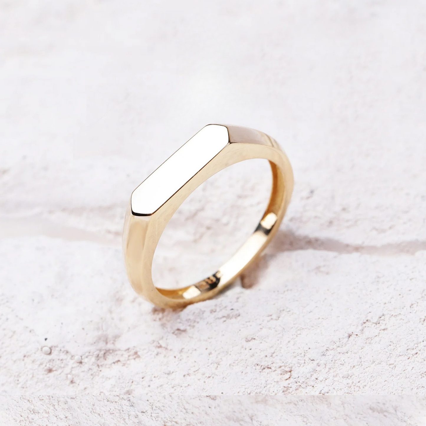 Engravable Bar Ring