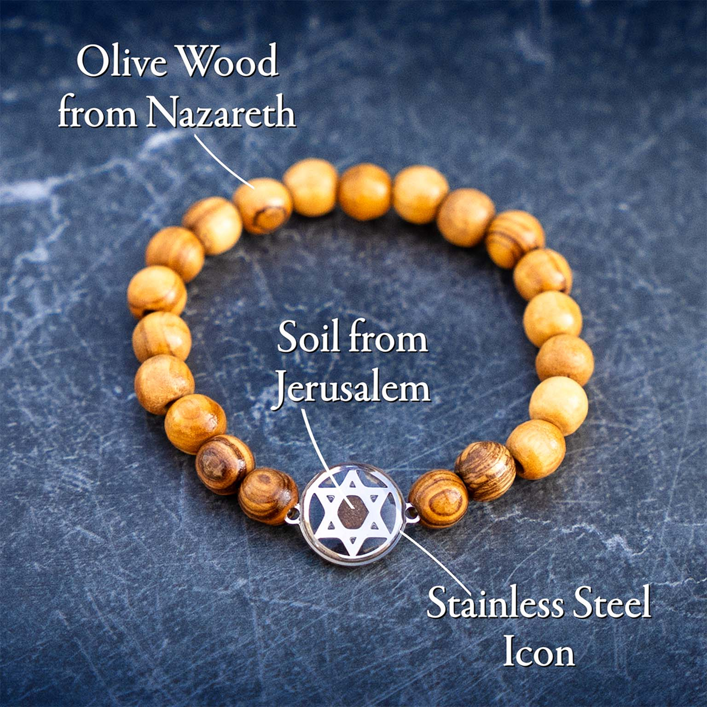 "Grafted In" Star of David Women's Bracelet