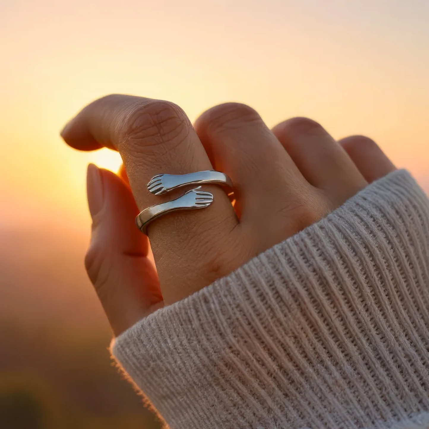 Wrapped in Love - Hug Ring