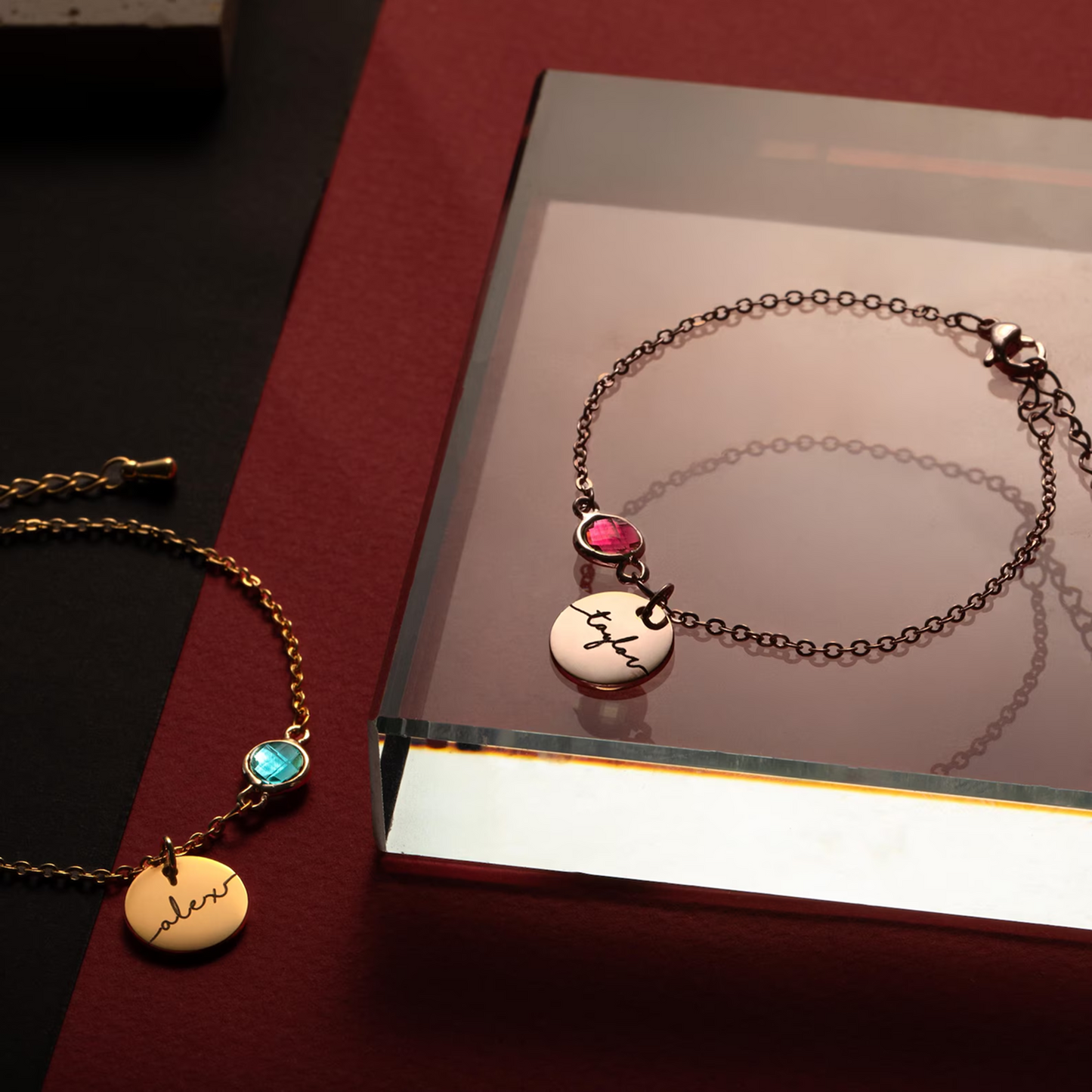 Name Birthstone Bracelet