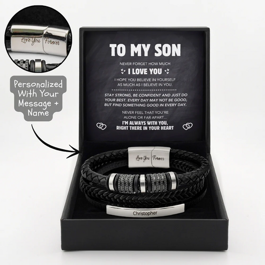 Forever Connected - Son's Bracelet