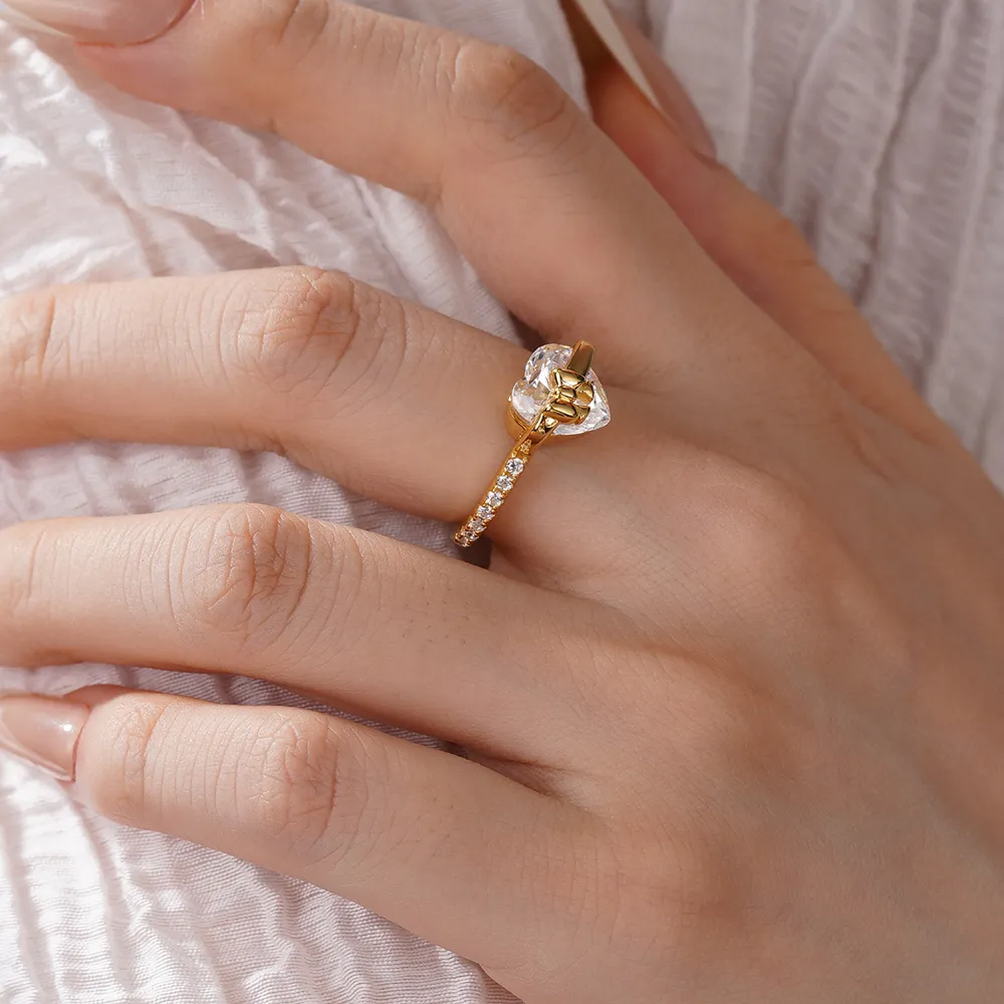 Love Knot Promise Ring