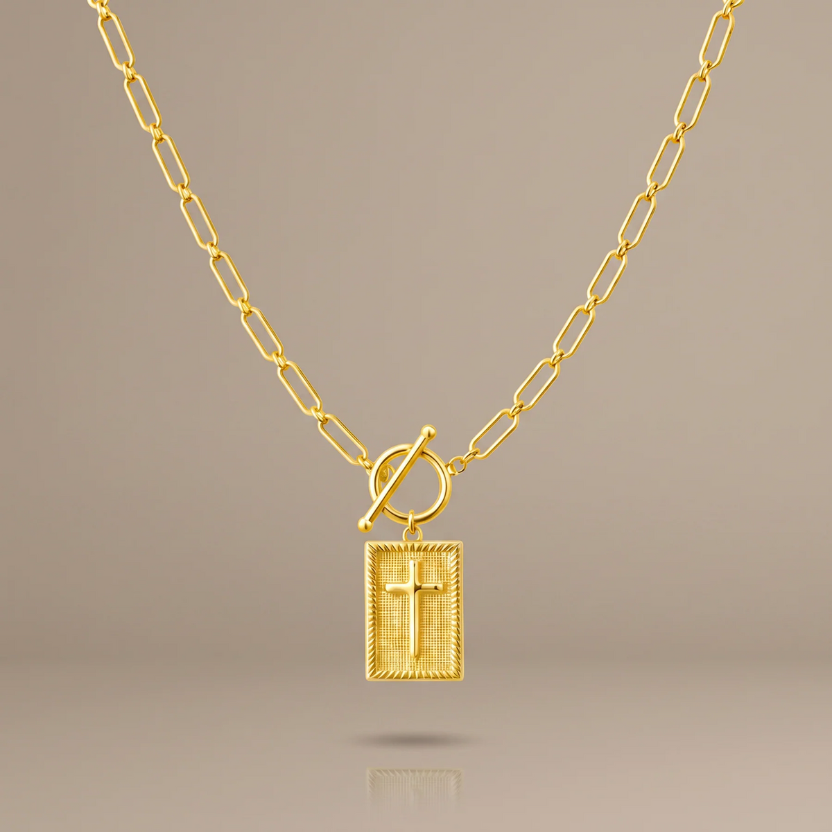 Charm Cross Necklace