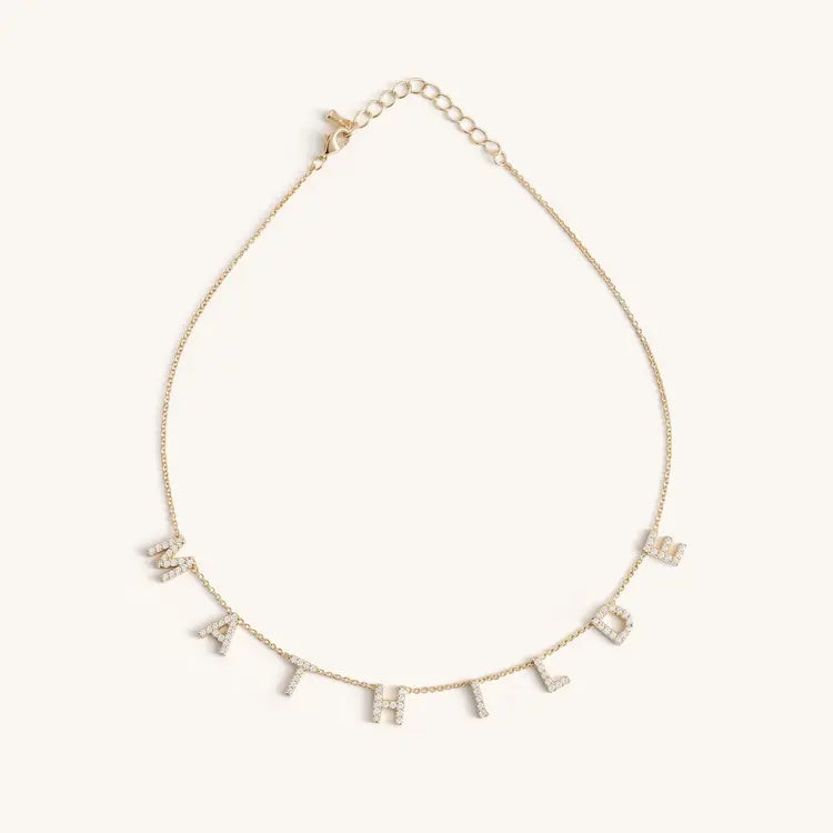 Diamond Name Necklace